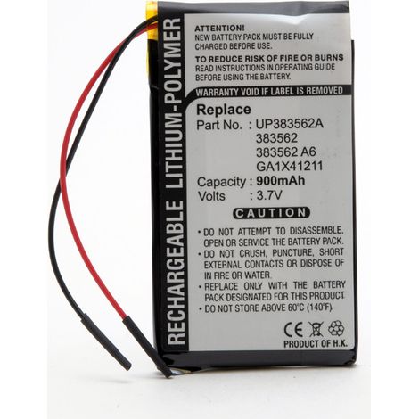 NX - Batterie téléphone, smartphone, GSM 3.7V 900mAh - B-8654MP-PA15UP383562A A6 (1/4)