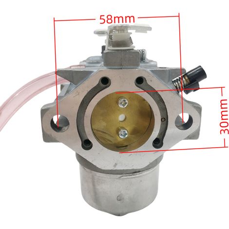 Carburateur AM122852 adapté aux tondeuses à gazon autoportées commerciales GS75 et HD75 202-017