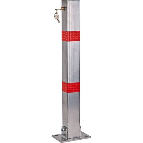 Parkplatzpfosten Parkplatzsperre Detroit Absperrpfosten manuell klappbar 70 cm (1/5)