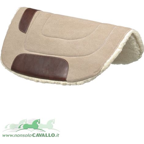Beige - Pioneer Faßsattel aus doppelter Baumwolle mit Thermowatte gepolstert (1/2)