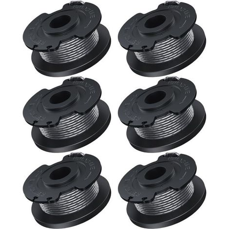 Ø1,6 mm-5m de Longueur Fil Coupe Bordure Compatible avec Bosch Convient pour Coupe-Bordures Sans fil EasyGrassCut,Contient 6 Pièces F016800569 Bobine Coupe Bordure (1/5)