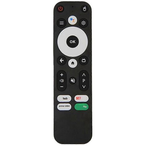 Schwarze Sprachfernbedienung für die KM2/KM2 PLUS 4K UHD Android TV-Box (1/5)