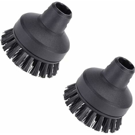 Piccola spazzola rotonda per pulitore a vapore Kärcher SC1 SC2 SC3 SC4 SC5 SC6 SC7 (2 spazzole rotonde grandi) (1/4)
