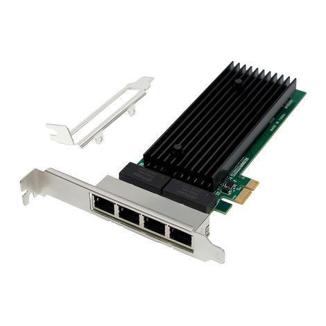 MicroConnect MC-PCIEX1-82575-Q Scheda di rete quadrupla RJ45 (1/5)