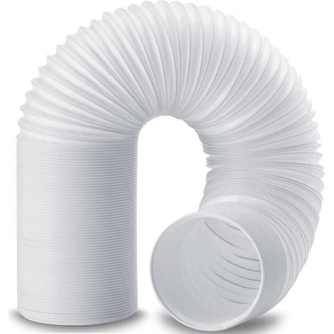 Tuyau Climatiseur Mobile - Diamètre 150 mm - PVC Flexible - Évacuation Air Conditionné - 1 Pièce (1/4)