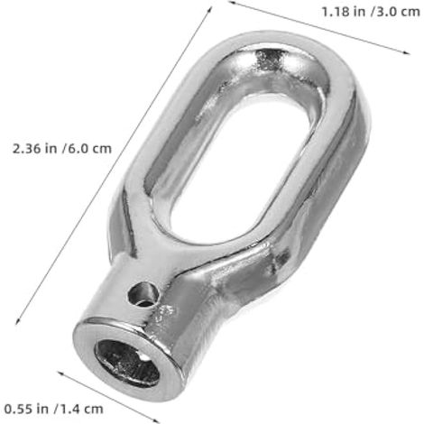Lot de 4 crochets de rechange universels en aluminium pour auvent de terrasse rétractable (1/5)
