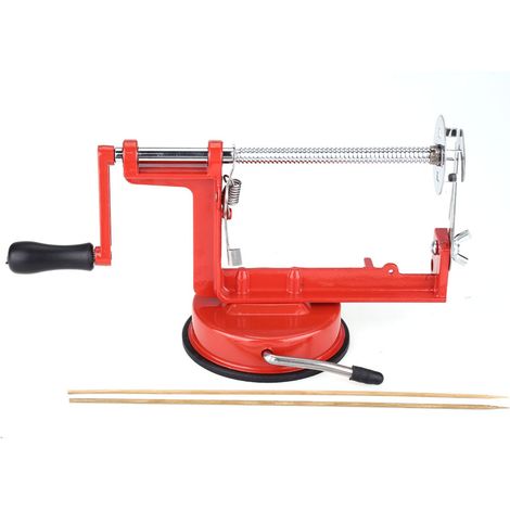 Couteau manuel en spirale pour pommes de terre, concombres, légumes et fruits – outil tornado twister pour chips et frites, multi-usage. (1/5)