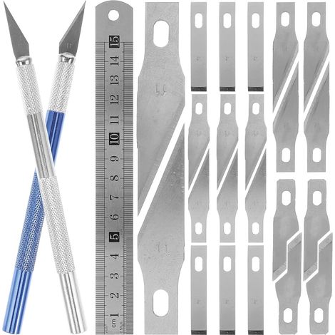 Coupe-papier et vinyle avec lames de précision, kit d'outils loisirs (1/5)