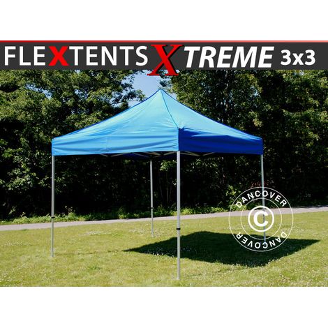 Faltzelt FleXtents Xtreme 50 3x3m Blau