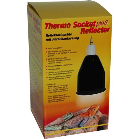 Lucky Reptile - Thermo Socket plus Reflector groß