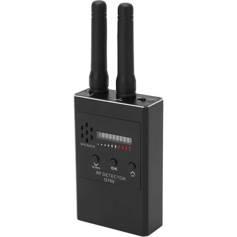 Détecteur de caméra anti-positionnement, plusieurs modes de détection, détecteur GPS portable et sensible pour hôtels, noir (1/5)