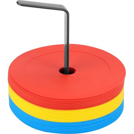 Plats c么ne de marquage, Disponible en 15 cm ou 23 cm - Plot Sport pour Football, Basket, Handball et Plus (1/5)