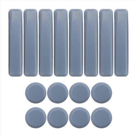 Lot de 16 pièces meuble Glides PTFE patins auto-adhésif Glides kit (1/5)
