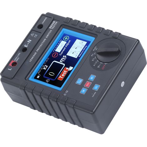 Testeur de courant de fuite à la terre ABS 2600 mAh, détecteur de fuites léger avec écran LCD, prise AU 220 V, prise US 100-240 V (1/5)