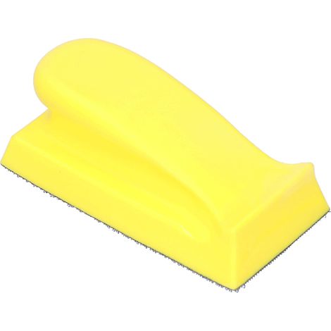 Handschleifklotz, rechteckig, selbstklebend, Schleifpapierpad, Holzbearbeitungspolierwerkzeug, 135 x 70 (1/5)
