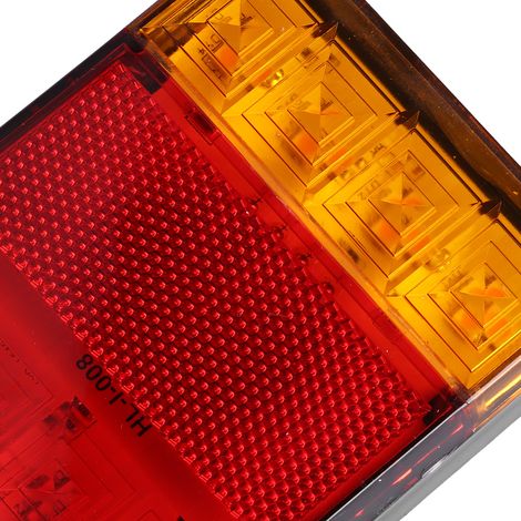 12V LED-Rückleuchten und Blinker für LKW/Transporter/Anhänger (2 Stück) (1/5)