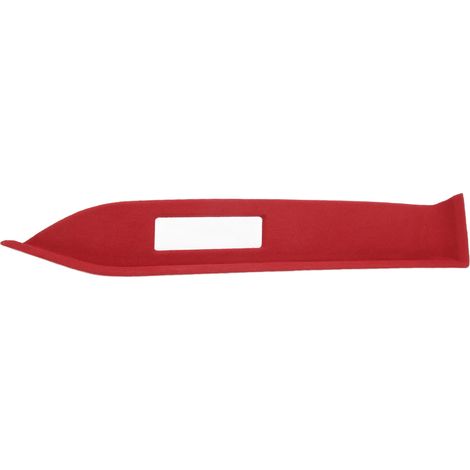Couvre-tableau de bord rouge LHD avec garniture intérieure moelleuse, remplacement pour les modèles Ford Mustang 2015-2021. (1/5)