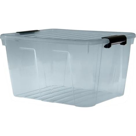 Aufbewahrungsbox plast-team home box 30L stapelbar (1/3)