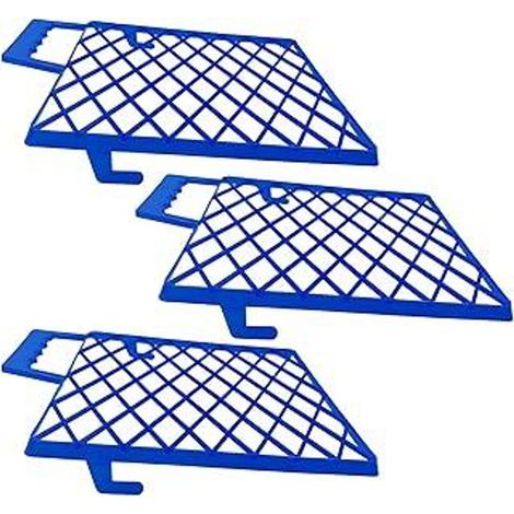 Grille à peinture, grille en plastique, grille de peintre, grattoir à peinture, grille anti-gouttes pour peinture murale, outil de peinture pour tous types de décorations intérieures et seaux de peint