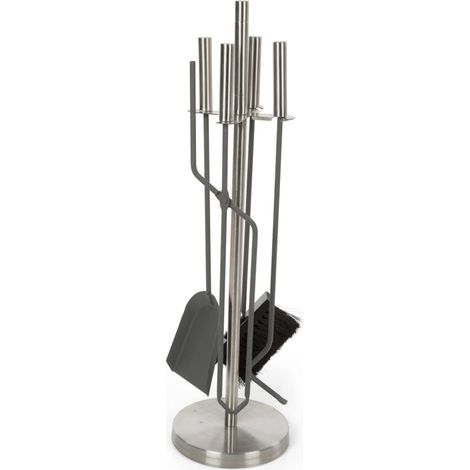 Serviteur de cheminée 5 Outils Design moderne et épuré idéal Loft