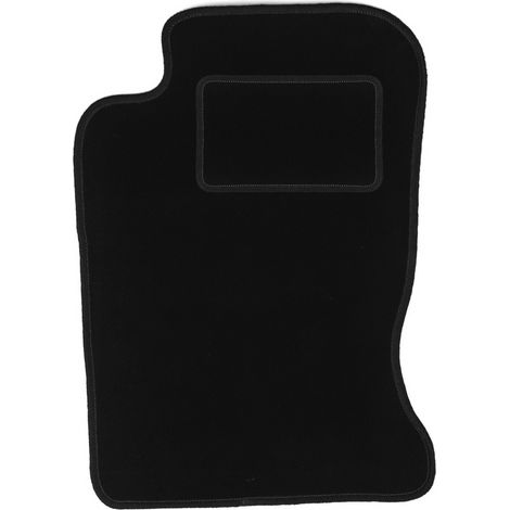 Tapicería negra mate para el asiento del conductor de: Toyota Carina E sedán (1992-1998) (1/5)