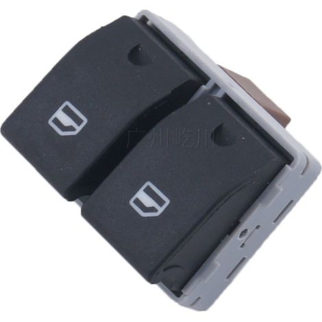 6Q0959858A est un interrupteur de lève-vitre électrique pour les voitures Volkswagen Polo. (1/2)