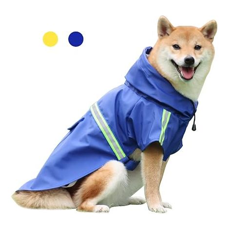 Imperméable pour chiens avec capuche (1/5)