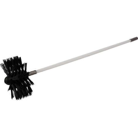Kit de nettoyage pour conduit de sécheuse, 3,65 m (12 pieds), 9 tiges flexibles, brosse de ramonage avec sèche-linge. (1/4)