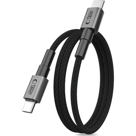 Cable USB-C PD Tech-Protect Ultraboost DNA MagTwist 100W / 5A 100 cm - Gris