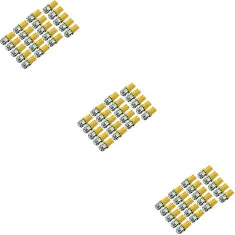 Lot De 3 Ampoules Led Pour Voiture T10 W5w 5050 5-60 Lm 12 V Ambre Installation Facile Polyvalente Pour Clignotants Feux De Position Latéraux Feux De Recul 20 Pièces X 3 (1/5)