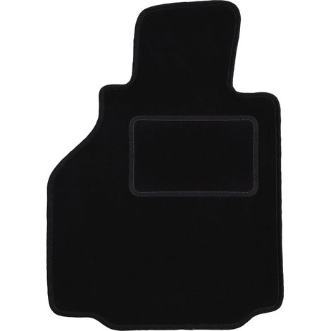 Alfombrilla de conductor negra para: Porsche Boxster (tipo 986) coupé, cabrio (1997-2004) (1/5)