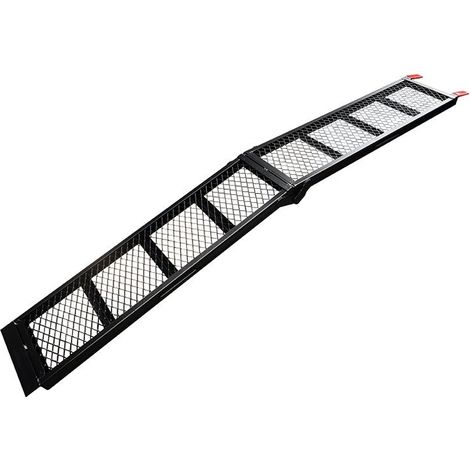 Rampa di carico in acciaio pieghevole 203x28 cm 340 kg per pezzo (1/3)