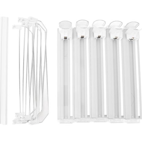 Organisateur de boissons pour réfrigérateur, 5 pièces, distributeur de canettes de Soda à poussée automatique, bouteille d'eau Pop de bière blanche (1/5)