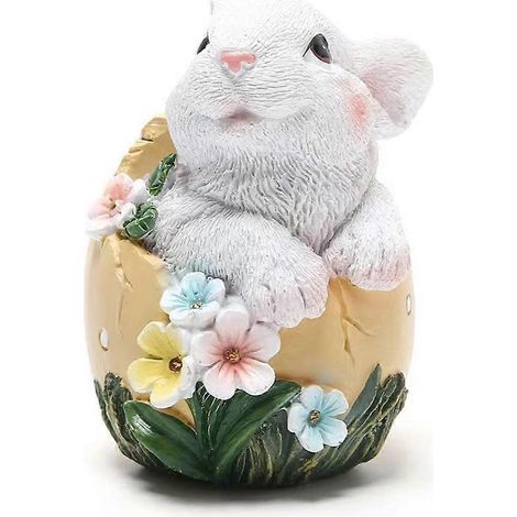 Décorations d'éclosion du lapin de Pâques, Ornements de lapin de Pâques - Style 4 (1/5)