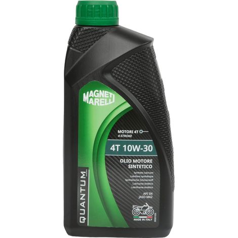 Quantum Marelli 4T 10W30 Sintetico 1L Protezione Motore Moto (1/5)