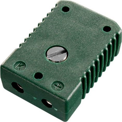 B + B Thermo-Technik Couplage standard type K, vert  -50…+120 °C vert Contenu: 1 pc(s)