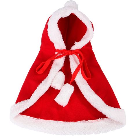 Weihnachtskleidung für Hunde, Weihnachtskleidung für kleine Hunde, Kreatives Weihnachtskostüm für Hunde, Wintermantel mit Kapuze für Haustiere, Weihnachts-Overall für Haustiere (L) (1/3)