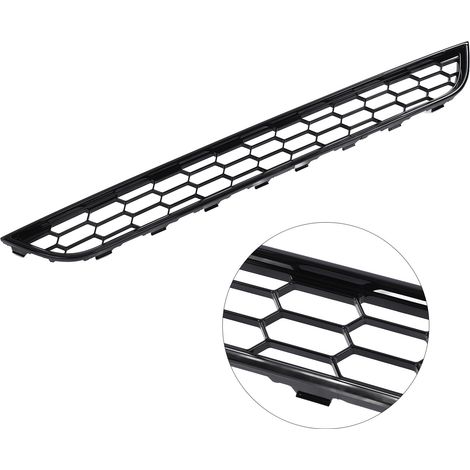 Frontstoßstangengrill und unterer Grill in Hochglanzschwarz für Ford Fiesta 2013-2017 1801358 (GZ.D111Z) (übergroß) (1/5)