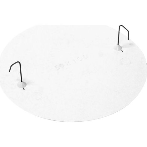 Couvercle rond de boîte de registre pour boîte de diamètre de 100 mm (1/3)