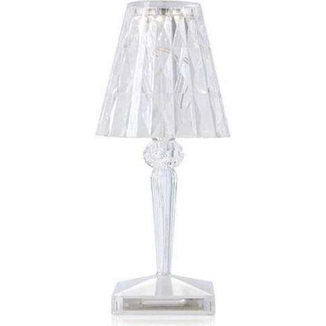 Lampe de bureau moderne, créative et simple en acrylique transparent (1/5)
