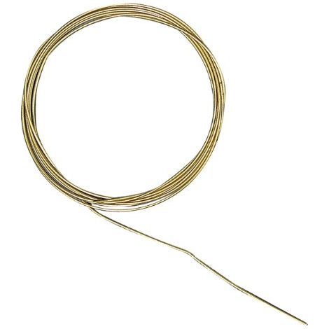 RAYHER - FILO METALLICO PER BIGIOTTERIAØ0,4MM 2MT - COLORE ORO OPACO