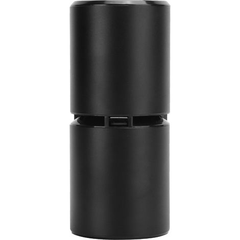 Purificateur d'air USB anionique en alliage d'aluminium, épurateur d'air portable pour voiture, maison et bureau, ioniseur négatif compact, filtre à air rechargeable, nettoyeur d'air silencieux pour i (1/5)