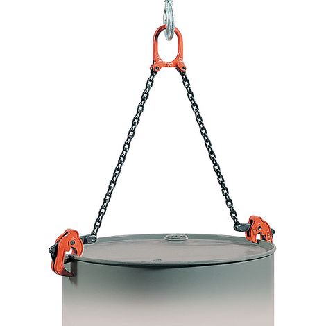 Pinza per fusti multiuso su catena - Capacità 1000 kg - SDL1000