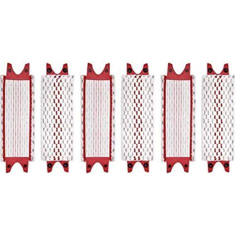 6 lingettes microfibre de rechange pour serpillière Vileda Ultramax – Lot de 6, haute absorption, lavables et réutilisables (1/5)