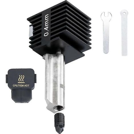 (04 mm) Pour kit de tête d'impression Bambu Lab A1, buse de remplacement pour tête d'impression Bambu Lab A1, mini-buse, ensemble de tête d'impression (1/5)