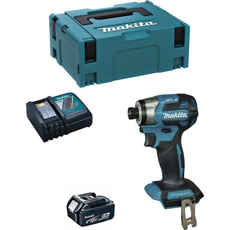 Avvitatore ad Impulsi MAKITA DTD173RTJ1 (1 x 5,0 Ah + DC18RC + MAKPAC 2) (1/5)