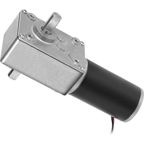 Geared Motor Gear Motor Gear Double DC 12V 5RPM (1/5)
