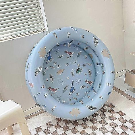 Piscine pour bébé, ronde, bleue, taille 90 (1/3)