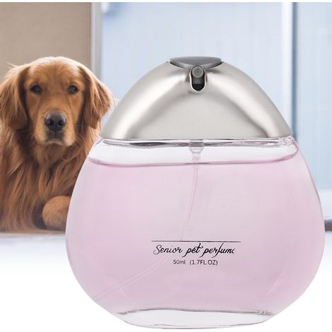 Déodorant corporel pour animaux de compagnie 50 ml, éliminant les odeurs, parfum pour chiens, produits de toilettage et de nettoyage, rose (1/5)