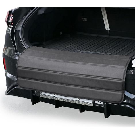 Protection Voiture Chien, Protection Coffre Voiture Chien, Tapis de Coffre Voiture, Renforcé, Résistant à l'usure et Imperméable, pour Protéger Pare-Chocs de Votre Voiture Contre Rayures, 98 x 68 cm (1/5)